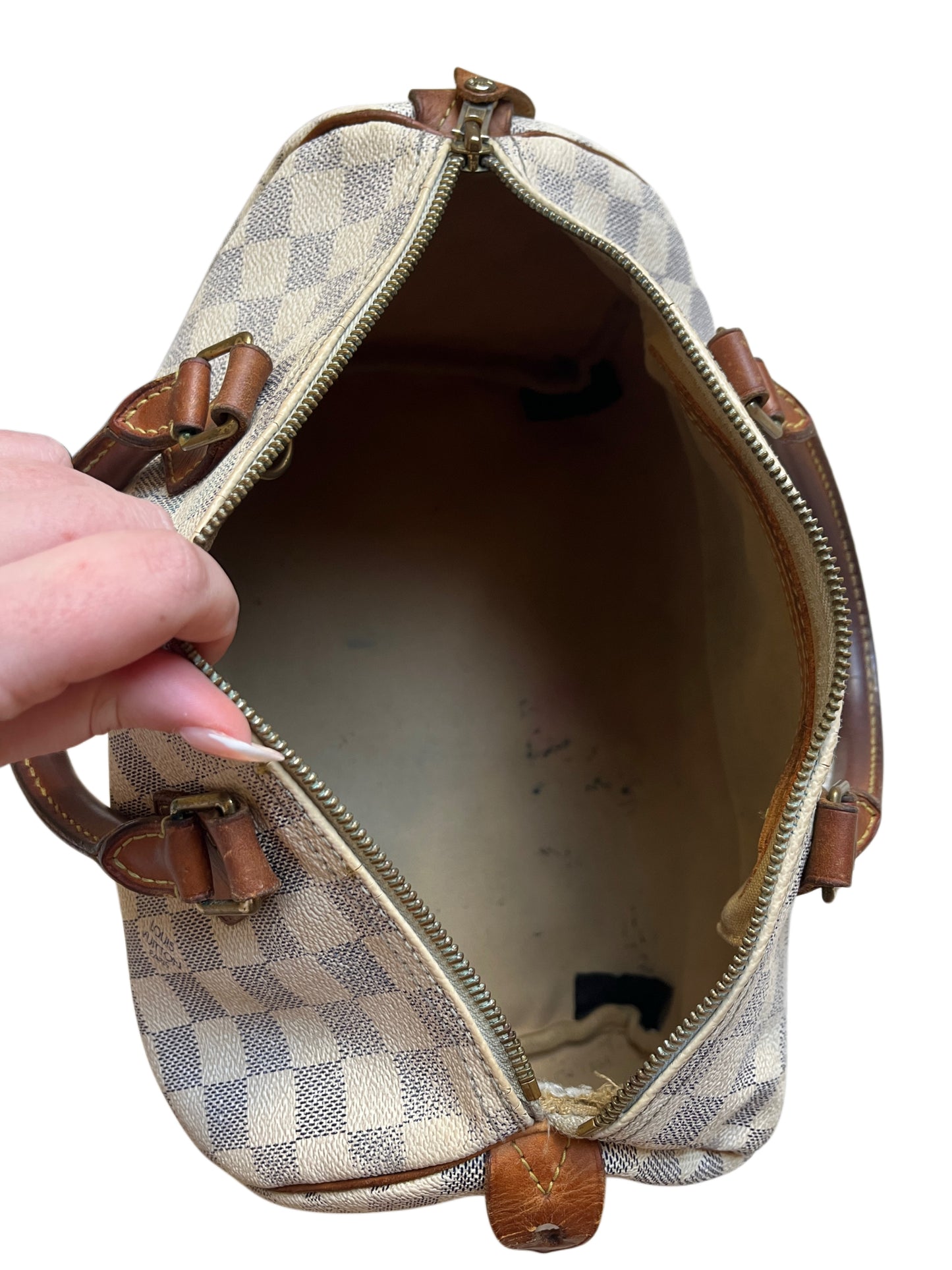 Louis Vuitton Speedy 30 Damier Azur
