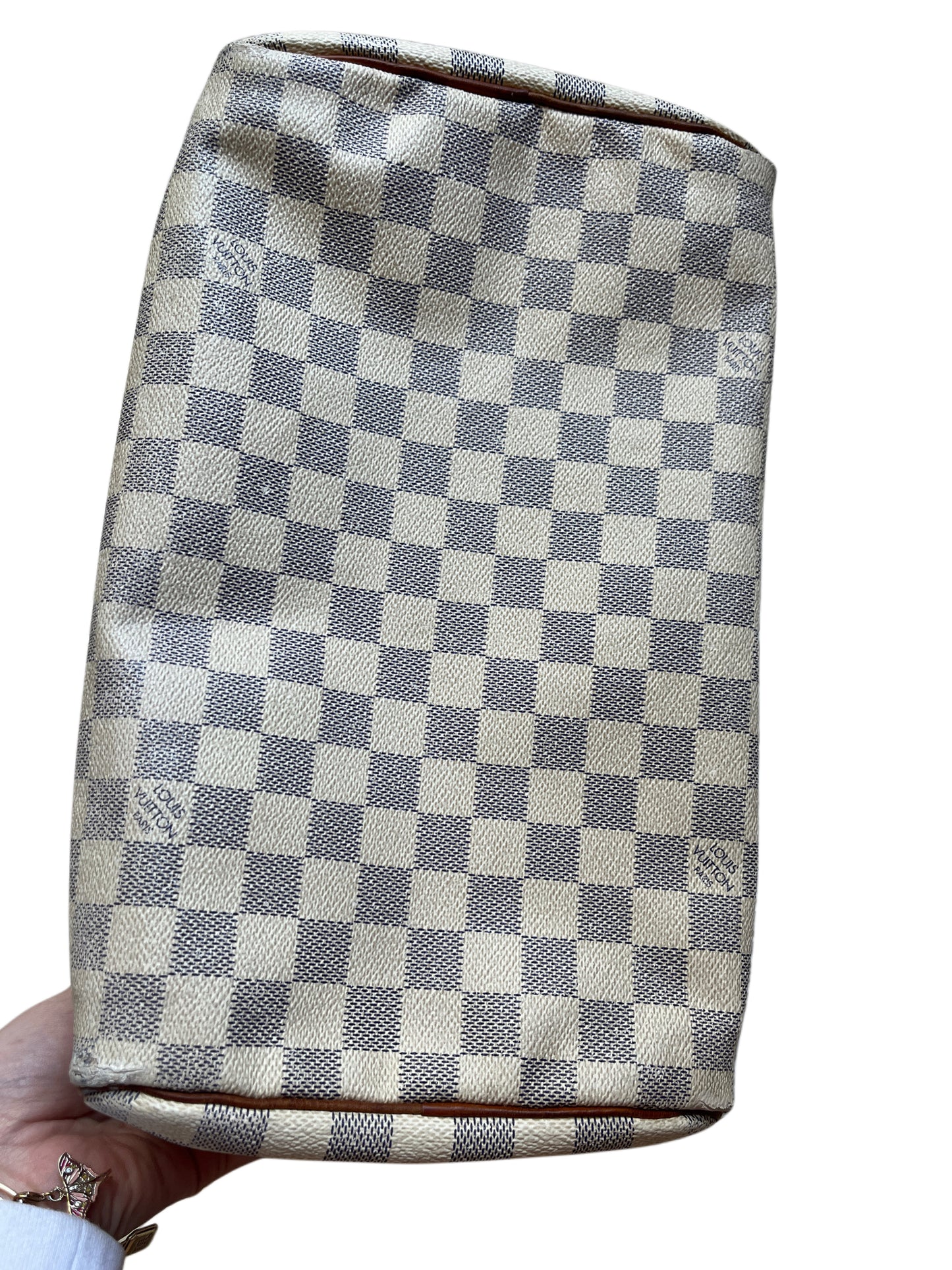 Louis Vuitton Speedy 30 Damier Azur