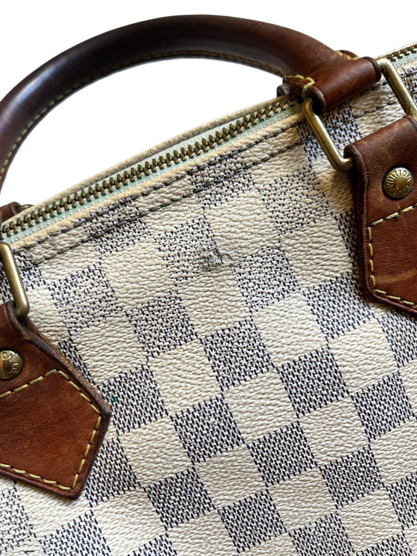 Louis Vuitton Speedy 30 Damier Azur