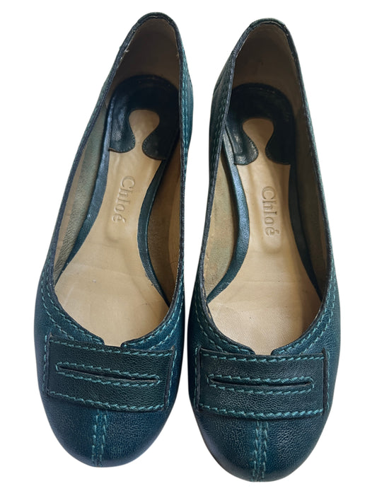 Vintage Chloé Leather Ballet Flats