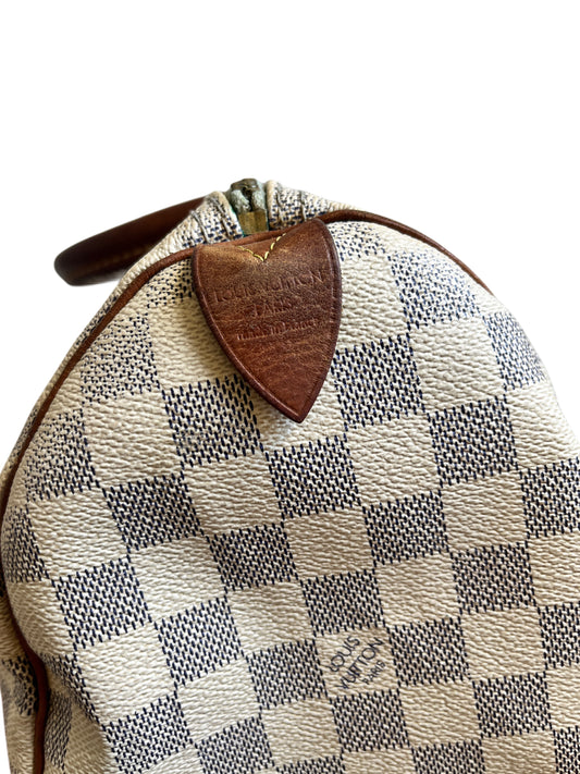 Louis Vuitton Speedy 30 Damier Azur
